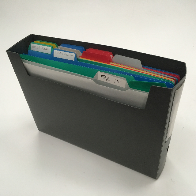 FILE ORGANISER, Colour Plastic